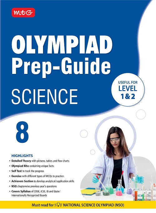Olympiad PrepGuide Science Class8 MTG Learning Media