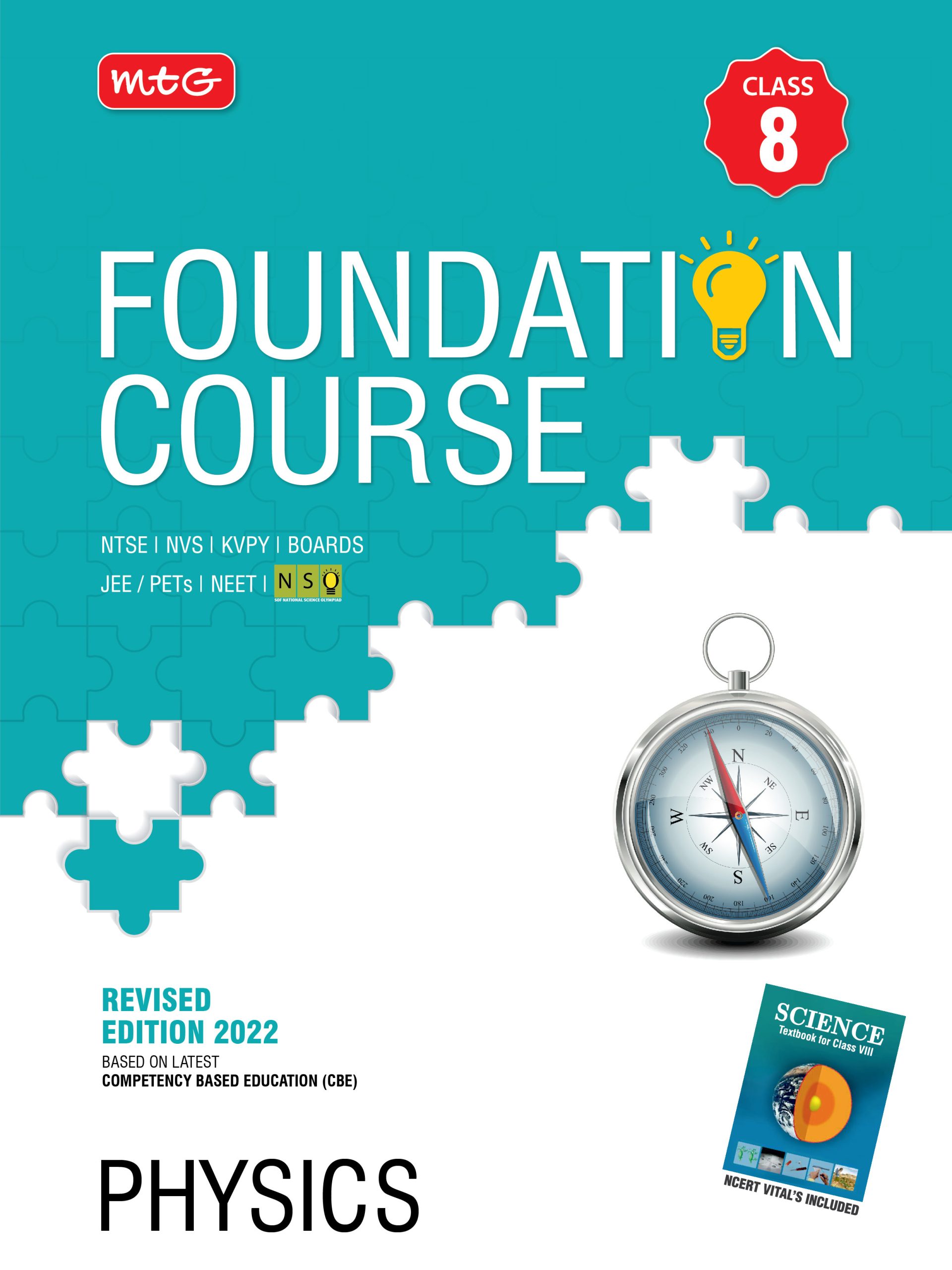 Physics Foundation Course for JEE/NEET/Olympiad Class 8 MTG