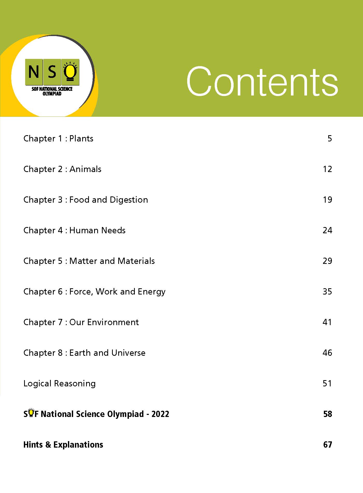 National Science Olympiad Work BookClass 4 MTG Learning Media