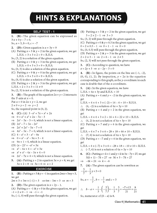 Olympiad Prep-Guide (OPG) Class 9 Mathematics (IMO) – Detailed Theory ...