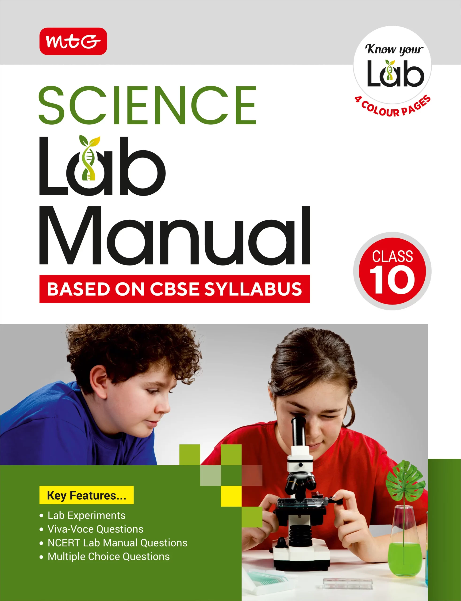 Lab Manual Class 10 Science Book Based on CBSE Syllabus Lab